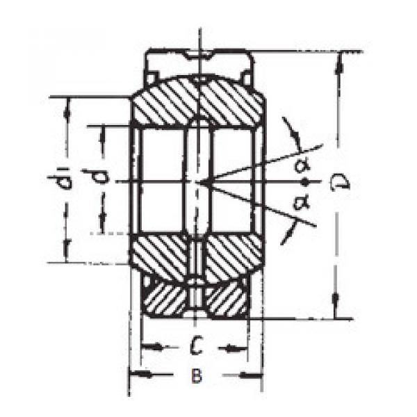 Rodamiento GE30ES-2RS FBJ #1 image