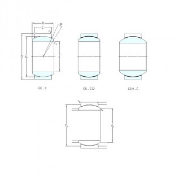 Rodamiento GE80TXE-2LS SKF #1 image