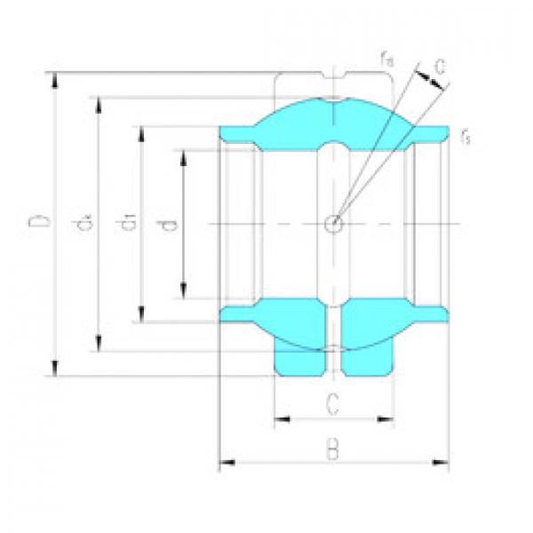 Rodamiento GEEW70ES-2RS LS #1 image