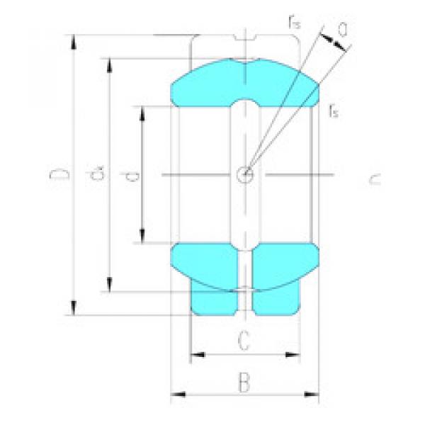 Rodamiento GEG80ES-2RS LS #1 image