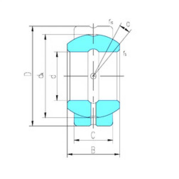 Rodamiento GEGZ101ES-2RS LS #1 image