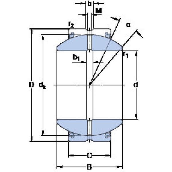 Rodamiento GEZH 200 ES-2LS SKF #1 image