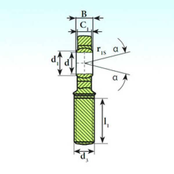 Rodamientos SA 45 C 2RS ISB #1 image