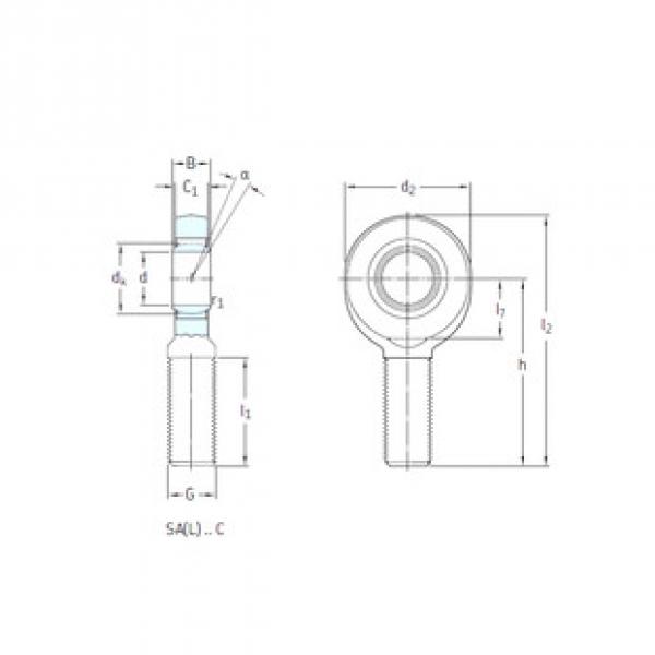 Rodamientos SA25C SKF #1 image