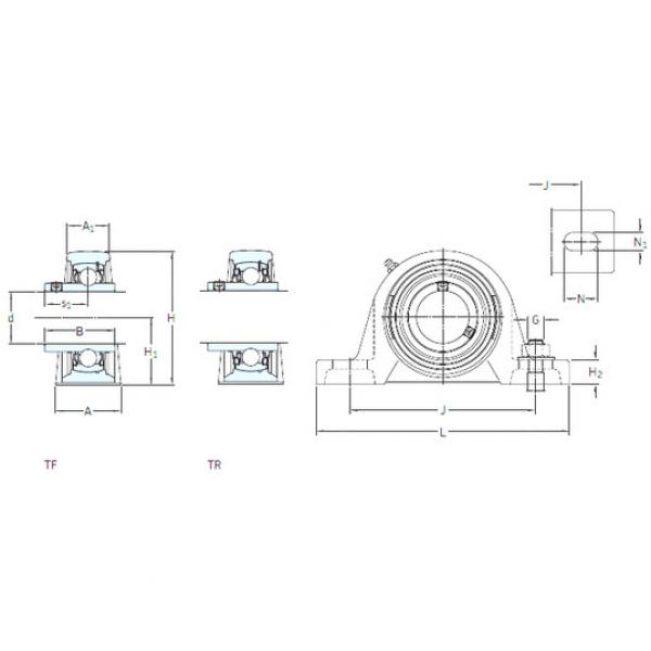 Rodamiento SY 55 WF SKF #1 image