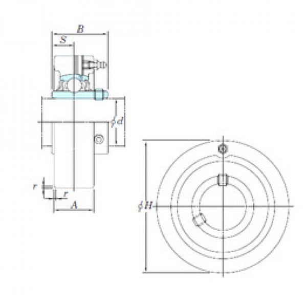 Rodamiento UCC306 KOYO #1 image