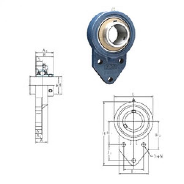 Rodamiento UCFB210 FYH #1 image