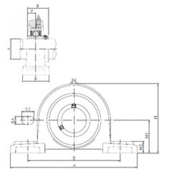 Rodamiento UCP212 CX #1 image