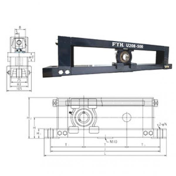 Rodamiento UCTU210-900 FYH #1 image