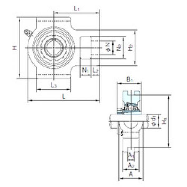 Rodamiento UKTX11+H2311 NACHI #1 image