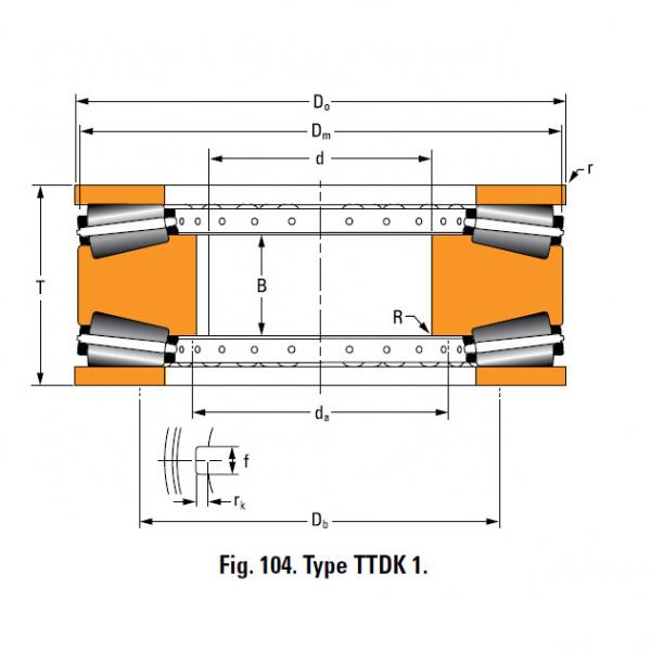 Bearing T9130 Thrust Race Single #2 image