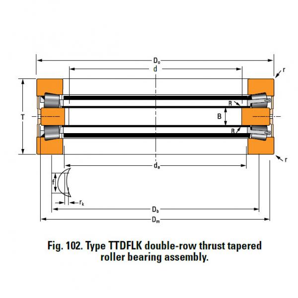 Bearing M21136C Thrust Race Double #5 image