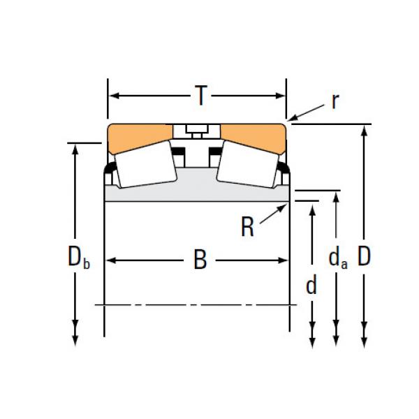 Bearing LM287849AD LM287810 #1 image