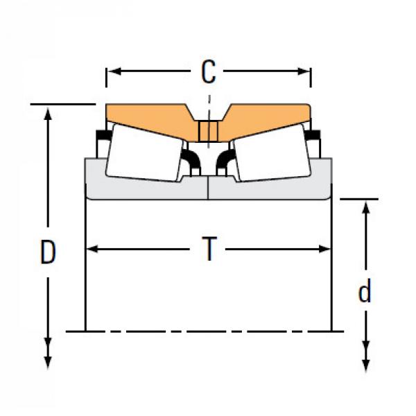 Bearing NA569 563D #1 image