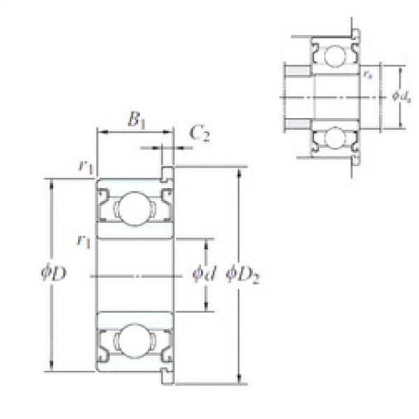 Rodamiento WMLFN5010 ZZ KOYO #1 image